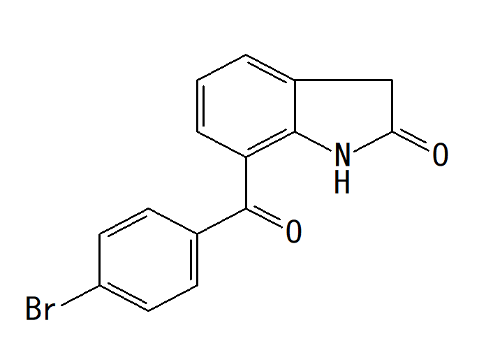 7-(4-溴苯甲酰基)-1,3-二氢吲哚-2-酮