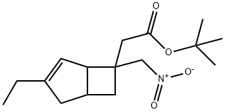 叔-丁基 2-(3-乙基-6-(硝基甲基)二环[3.2.0]庚-3-烯-6-基)醋酸盐