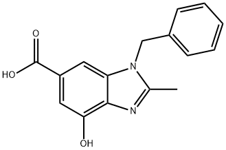 2-1-benzyl-4-hydroxy-2-methyl-1 h-benzo[D]imidazole-6-carboxylic acid