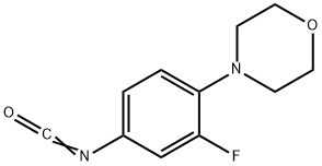 3-Fluoro-4-(morpholinyl)phenyl isocyanate